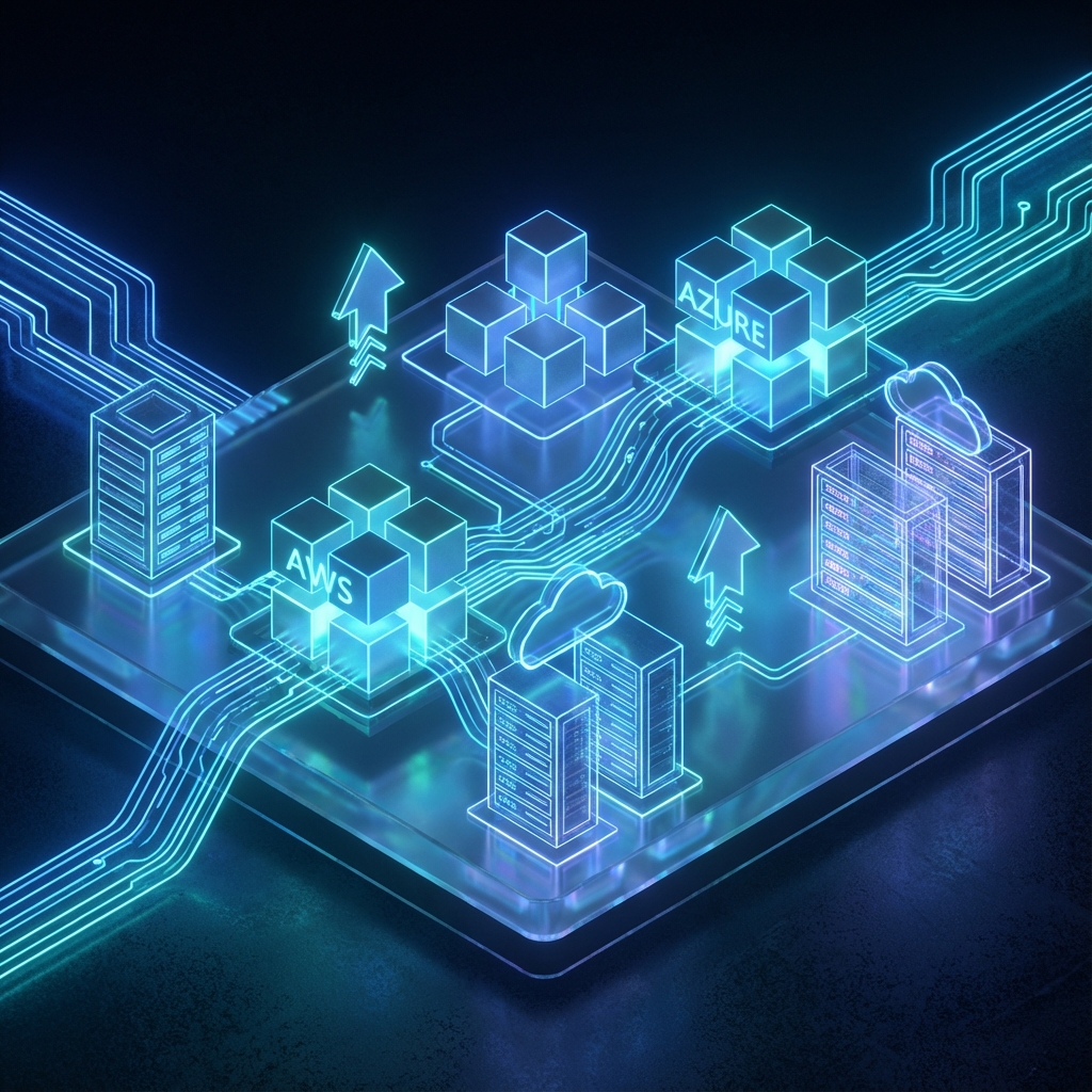 Cloud Infrastructure & DevOps Illustration